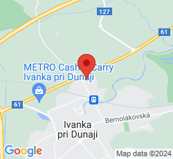 Google map: PROFI PACK spol. s r.o. Vajnorská 140 831 04 Bratislava